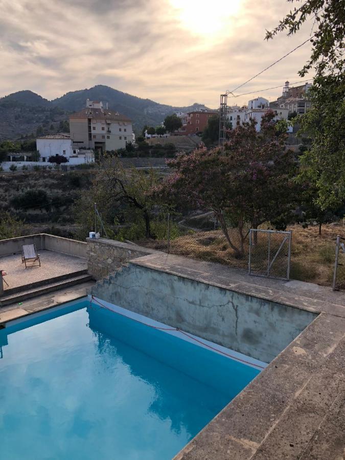 Finca El Tossalet, Gran Piscina Junto Al Pueblo Sella Buitenkant foto