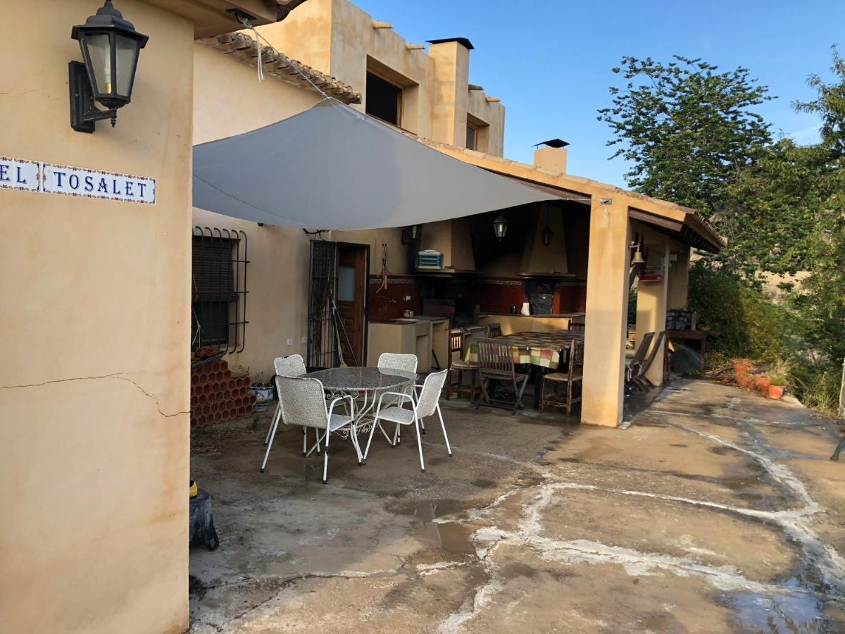 Finca El Tossalet, Gran Piscina Junto Al Pueblo Sella Buitenkant foto